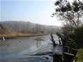 Looking toward the Grist Mill from the Viaduct