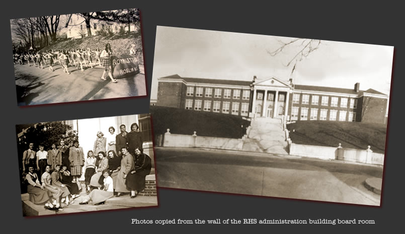 The girls of our class - Martha, Merike, Connie, Julia, Rosemarie, Alice and more. Maybe 9th grade??